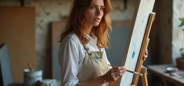 Découvrez la vie et les œuvres de Béatrice Vonderweidt, muse devenue artiste peintre