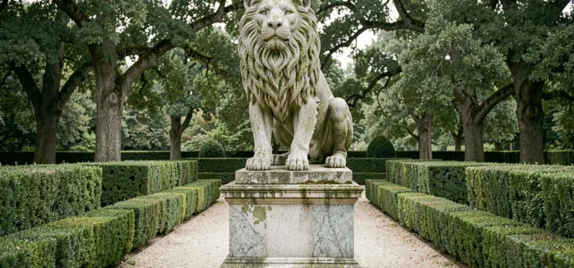 Comment transformer votre jardin avec des statues extérieur XXL élégantes et imposantes