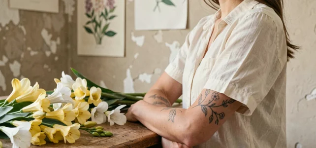 Le freesia en tatouage : découvrez la symbolique et la signification de cette fleur